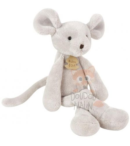  peluche sweety souris grise 